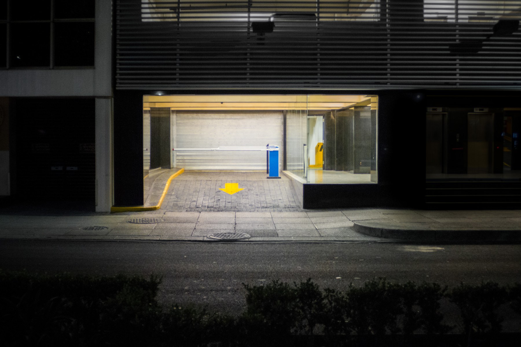 Fotografía nocturna de la serie Noctámbulo